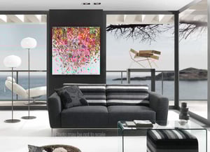 Image of 'Teneritas flor' - 100x100cm