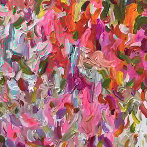 Image of 'Teneritas flor' - 100x100cm
