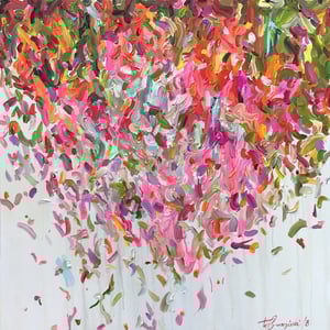 Image of 'Teneritas flor' - 100x100cm