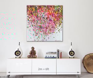 Image of 'Teneritas flor' - 100x100cm