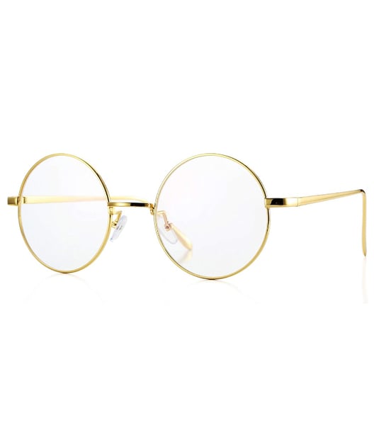 Image of Round Metal Frame Glasses