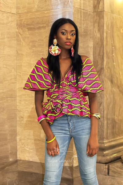 Image of Nkeki Infinity Wrap Top