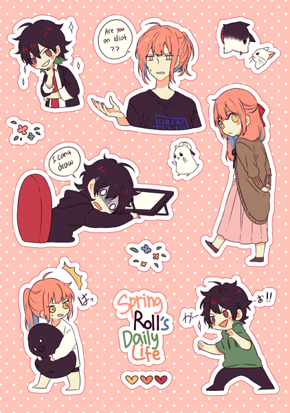 Image of SpringRoll's Daily Life Sticker