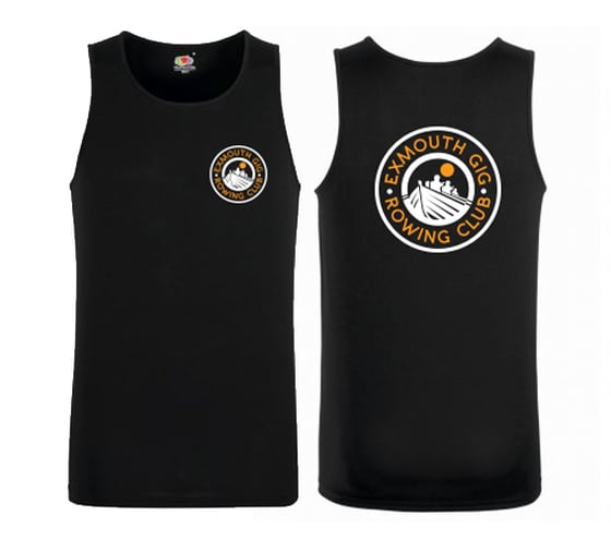 Image of Exmouth Gig Club Mens Fruit of the Loom Performance Vest