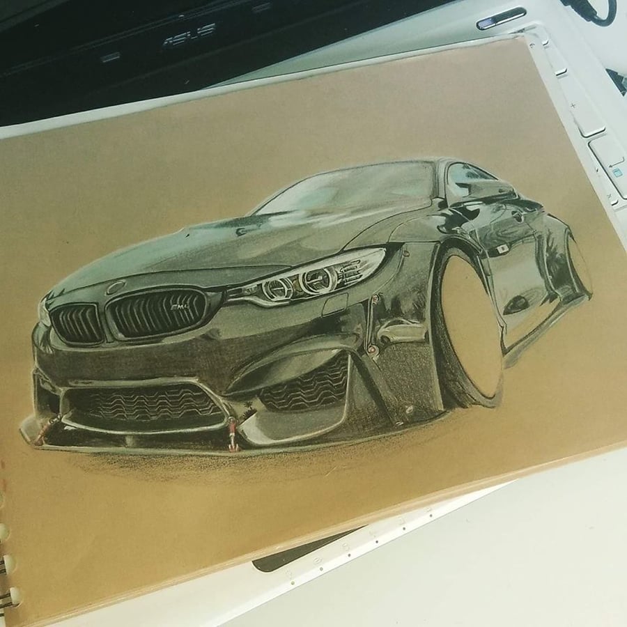 Image of Ta caisse en dessin réaliste 
