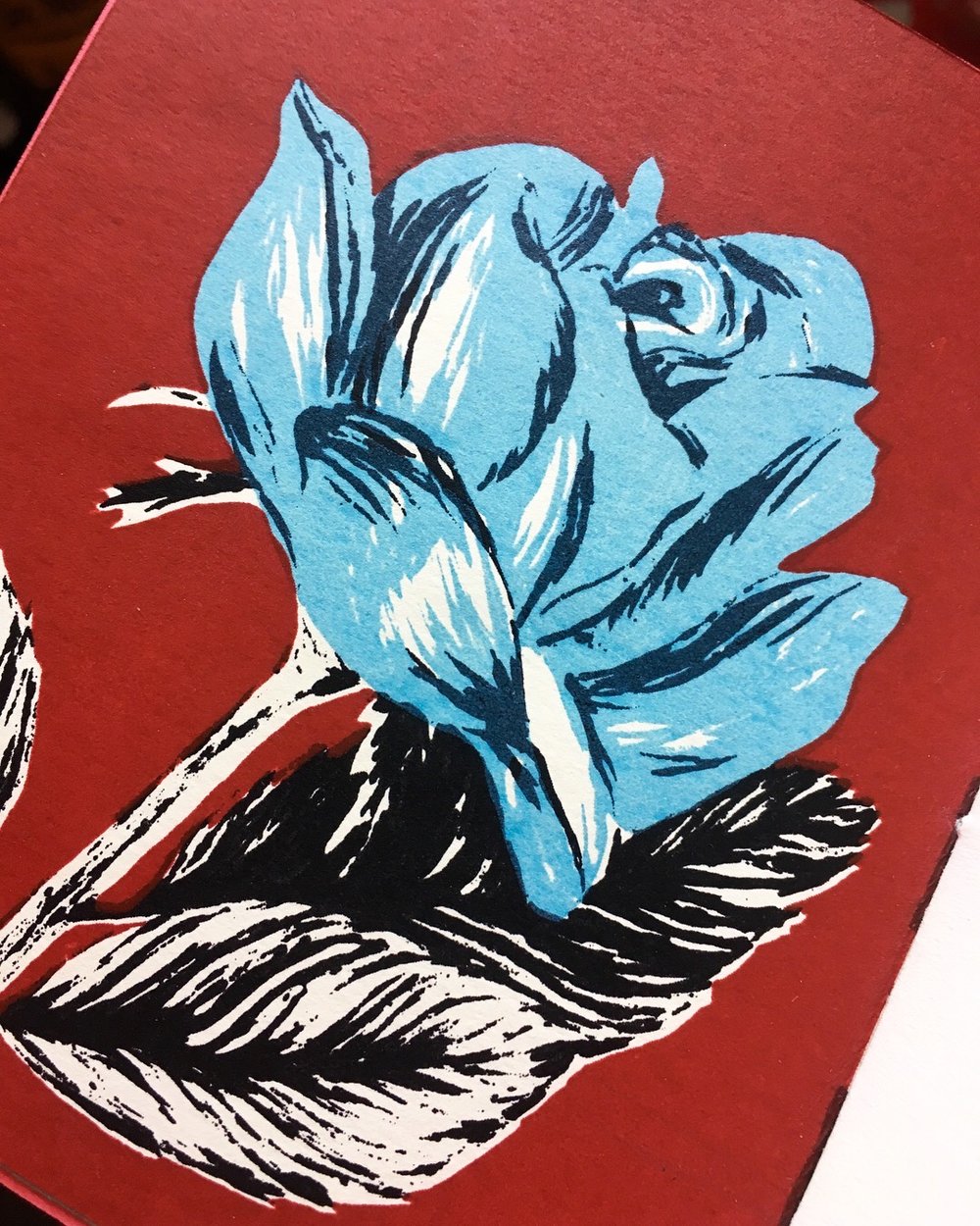 Image of Letterpress and screenprinted Twin Peaks inspired book - 3 Left!