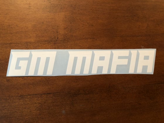 Image of GM Mafia decal