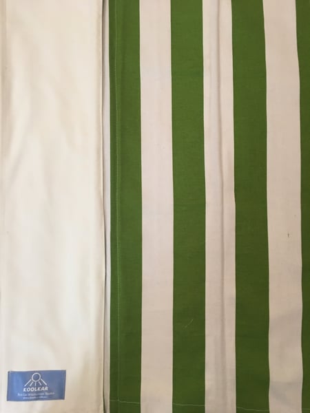 Image of Green Stripe  70cm/140cm