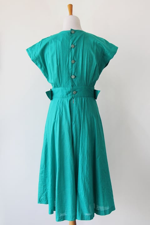 Image of SOLD Buckles And Flowy Skirt Dress