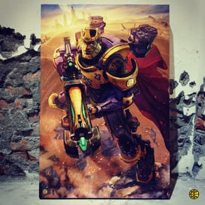 Image of "OVERWATCH KING" CANVAS