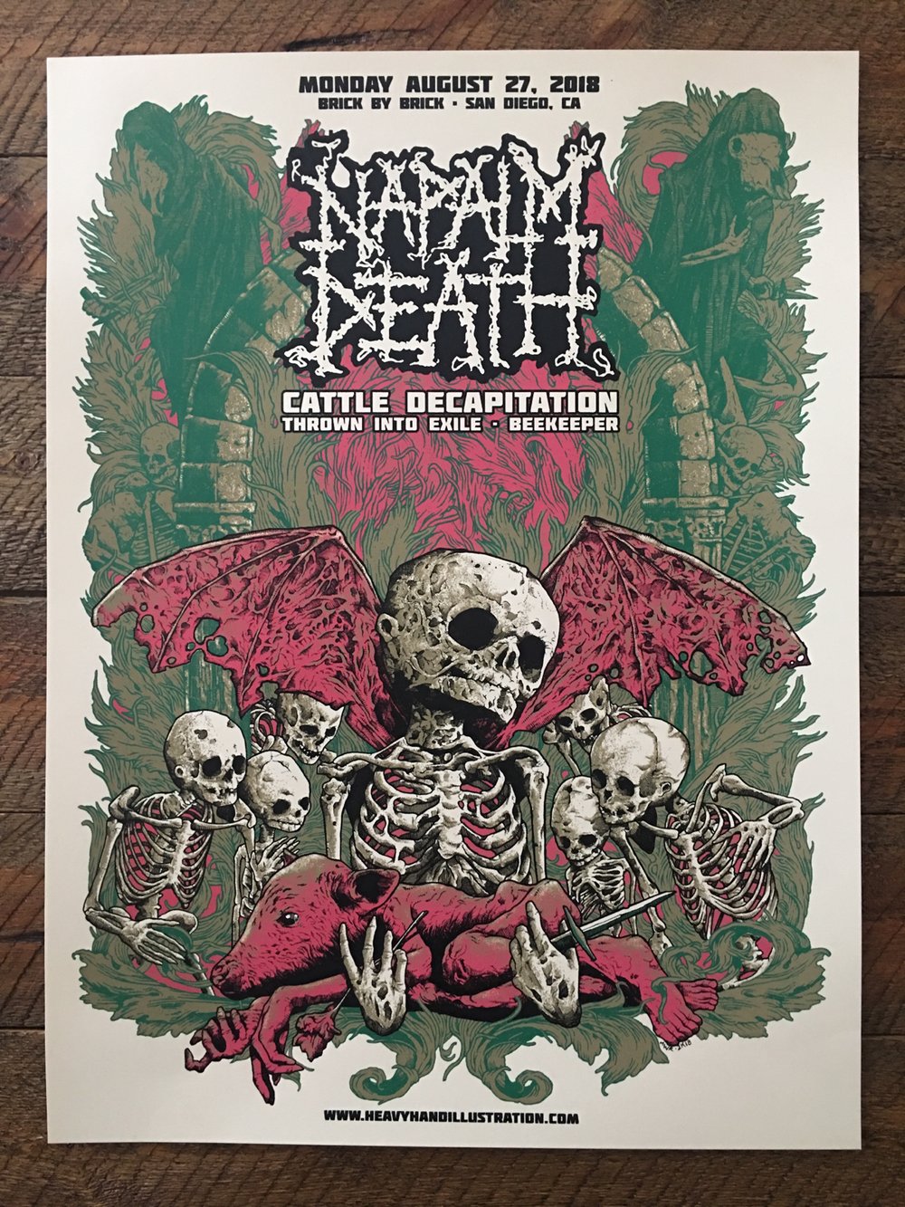 Image of Napalm Death Poster