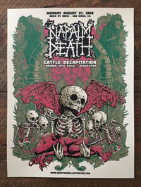 Image 1 of Napalm Death Poster