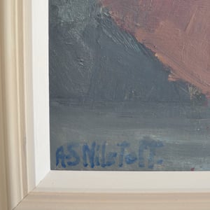 Image of Mid-century, Swedish, 'Still life with Tulips,' Anna-Stina Lorentze Nilstoft (1928-2017)