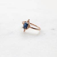 Image 2 of Art Deco Sapphire Ring
