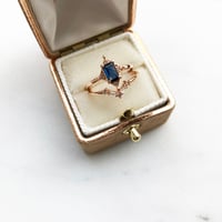 Image 3 of Art Deco Sapphire Ring