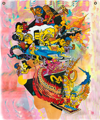 Bartsploitation tapestry