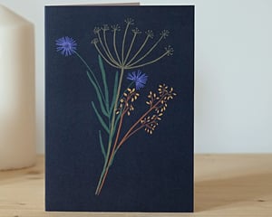 Image of Wild Sprigs illustration Greeting card