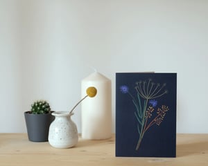 Image of Wild Sprigs illustration Greeting card