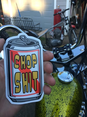 Image of Chop Shit Road Soda [Sticker]