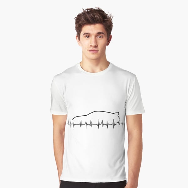 Image of Sports Car Heartbeat Unisex