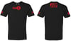 Men's Black & Red Flexx/A7 Material Collab Competition Tee