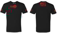 Image 1 of Men's Black & Red Flexx/A7 Material Collab Competition Tee