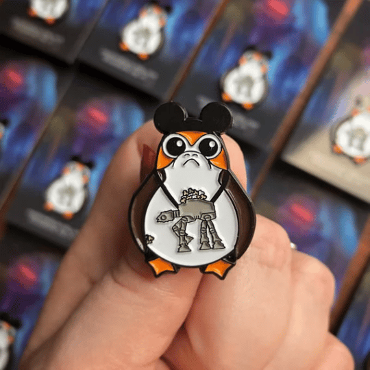 Image of Porgs Adventures in Mousetown - Enamel Pin - Parks Fantasy Pin
