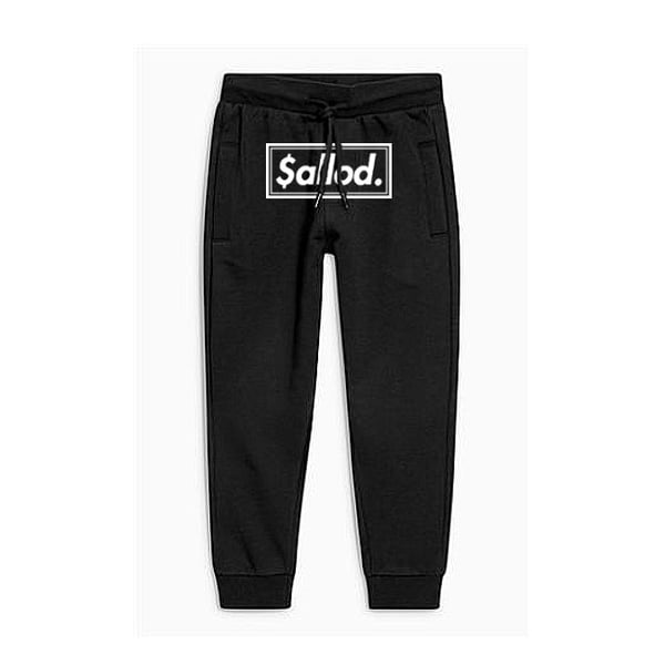 Image of Sallod "Dollar" Logo Joggers Black