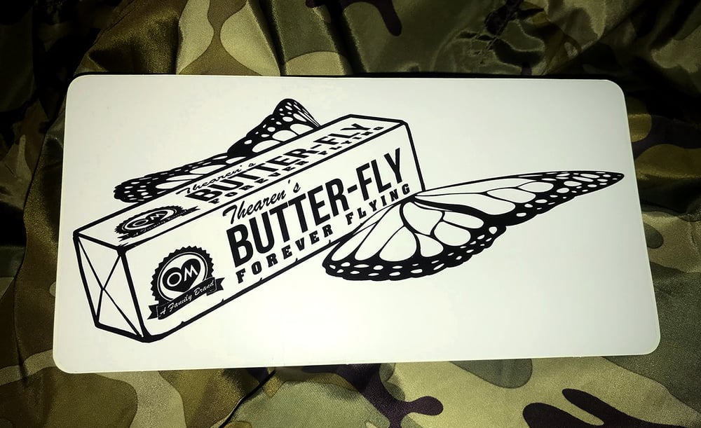 Image of Large Butterfly Sticker