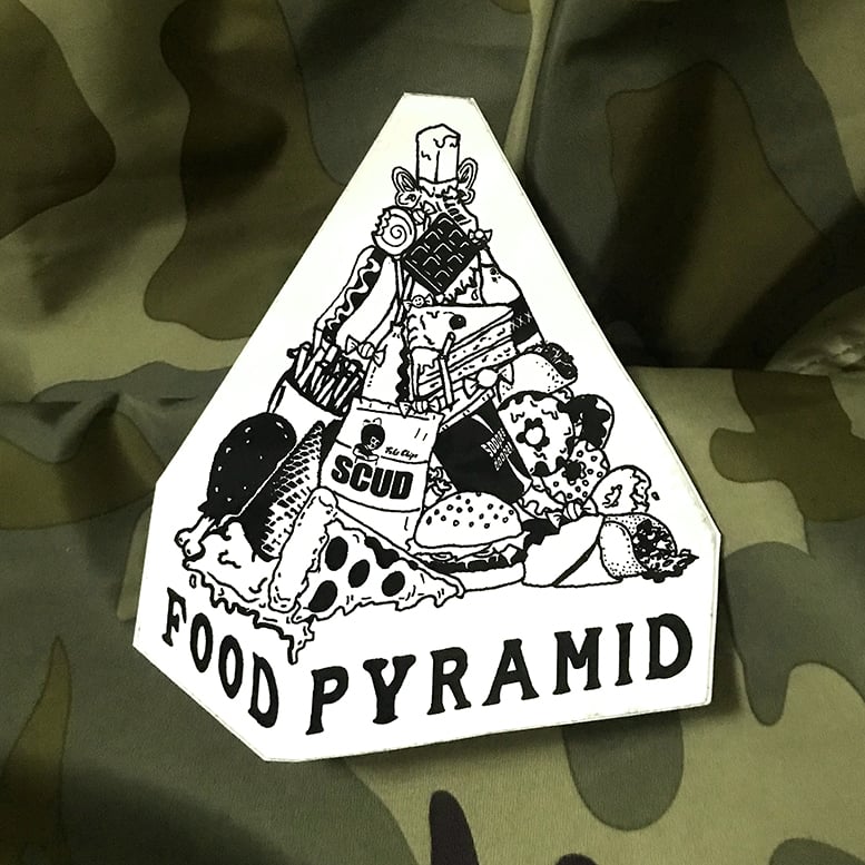 Image of Food Pyramid Sticker