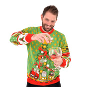 Image of Xmas Spirit with Fillable Baubles - Unisex Christmas Jumper 