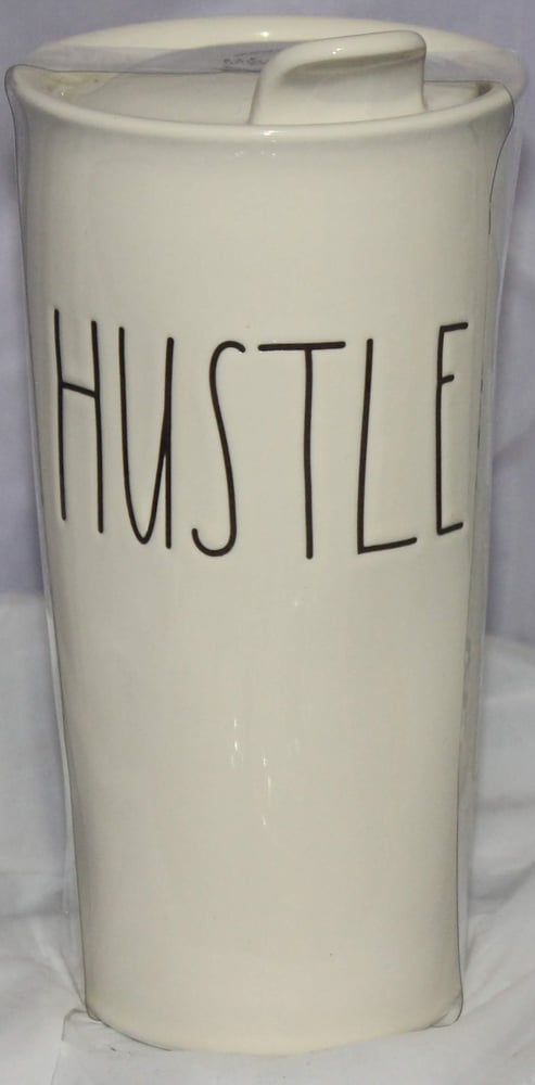 Image of Rae Dunn LL HUSTLE Tumbler