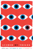 Image of Guided By Voices Poster Pittsburgh 2018 