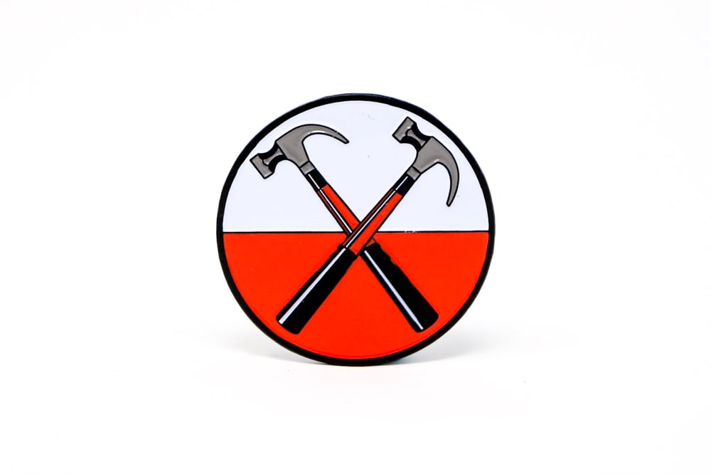 Pink Floyd ‘The Wall’ Hammers Enamel Pin Rockin Pins
