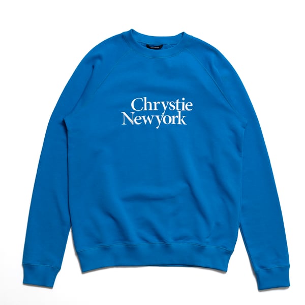 Image of Chrystie Premium Crewneck / Royal Blue