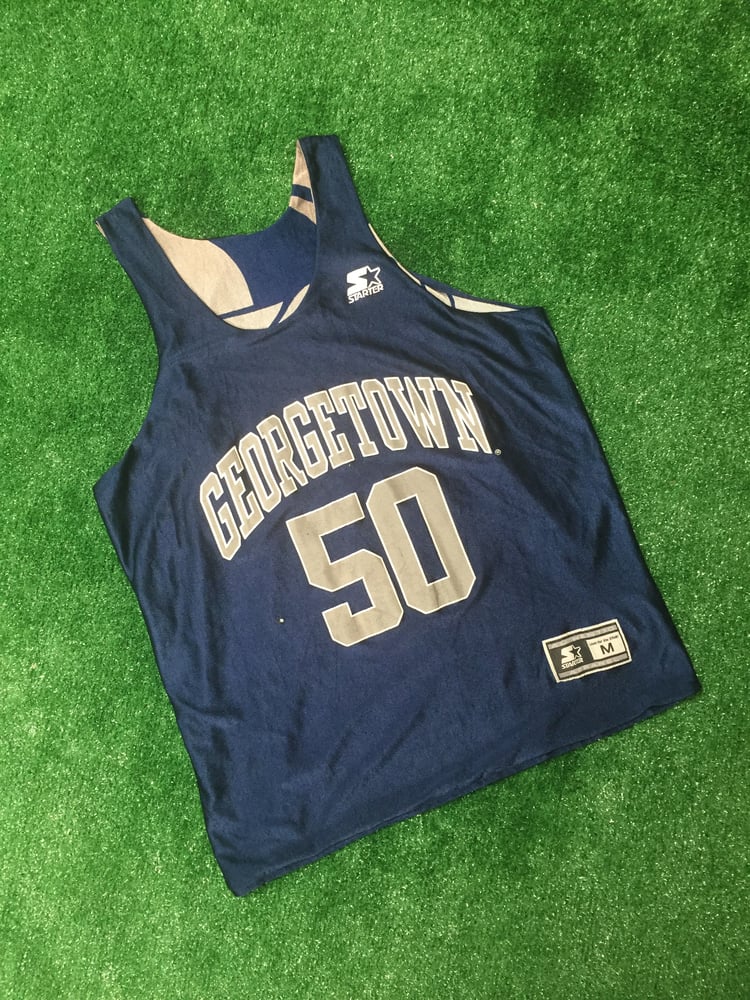 Georgetown Hoyas NCAA Starter Vintage Basketball Team Jersey