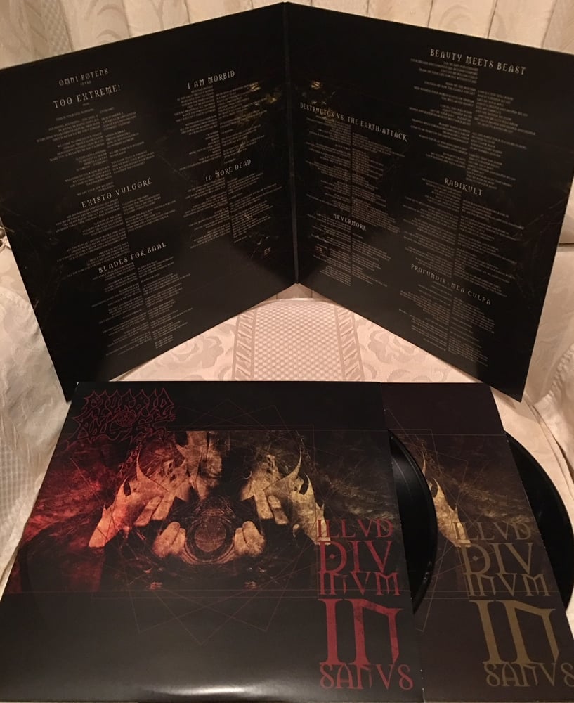 Image of ILLUD DIVINUM INSANUS Gatefold Edition Double-LP Black Vinyl SIGNED! 