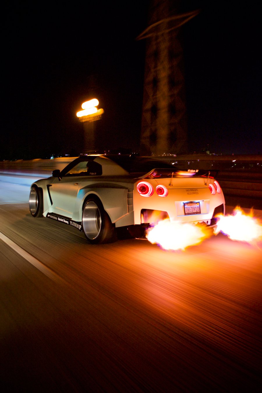 Image of Blazn GTR Poster - Flames