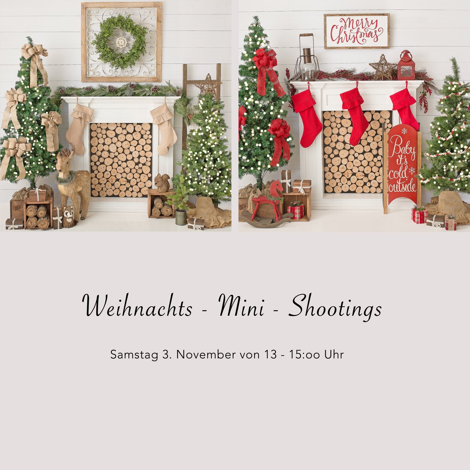 Image of Weihnachts-Mini-Shootings Samstag 3. November