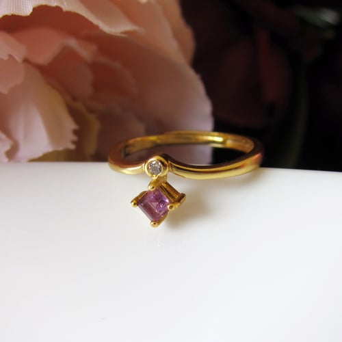 Image of Amethyst Incantation ring