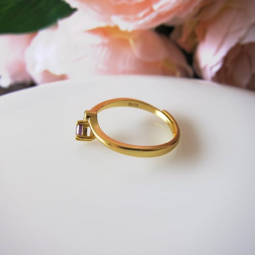 Image of Amethyst Incantation ring