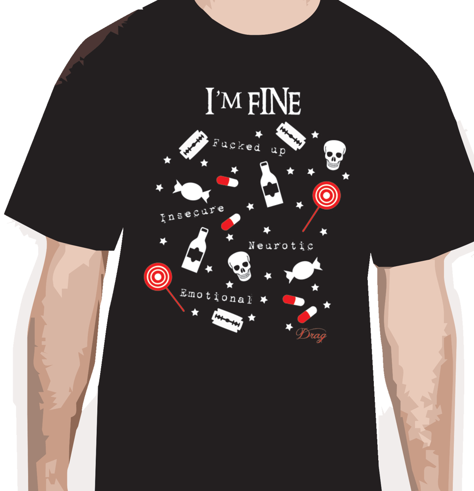 Image of "FINE" Tshirt