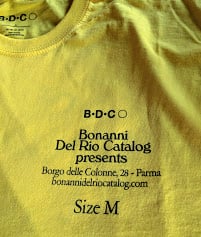 Image of BDC T-shirt Gialla