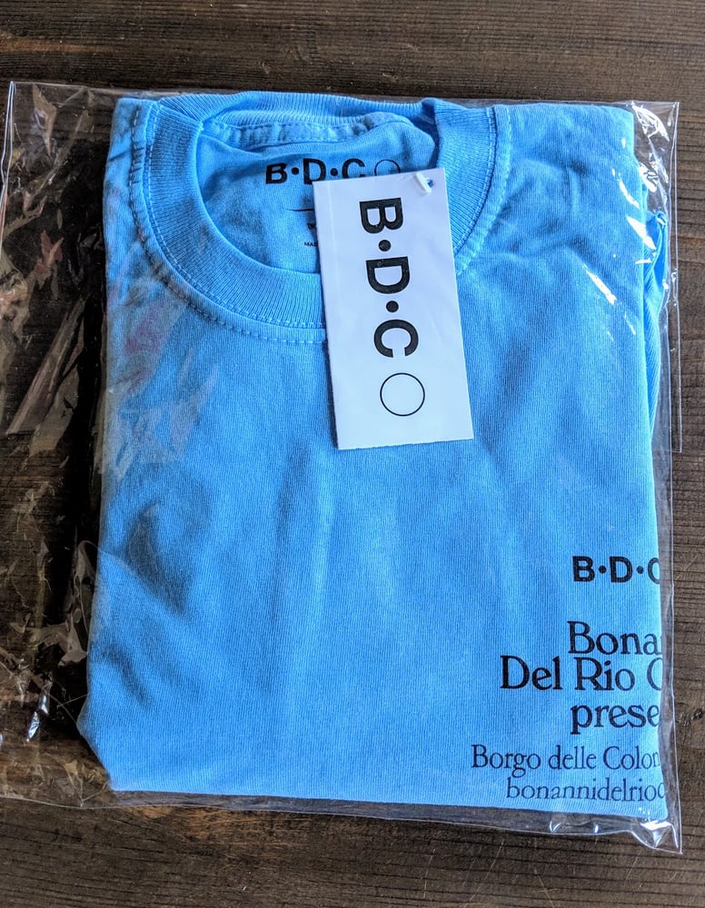 Image of BDC t-shirt turchese