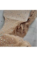 Image of Rhinestone Fisnet Pantyhose