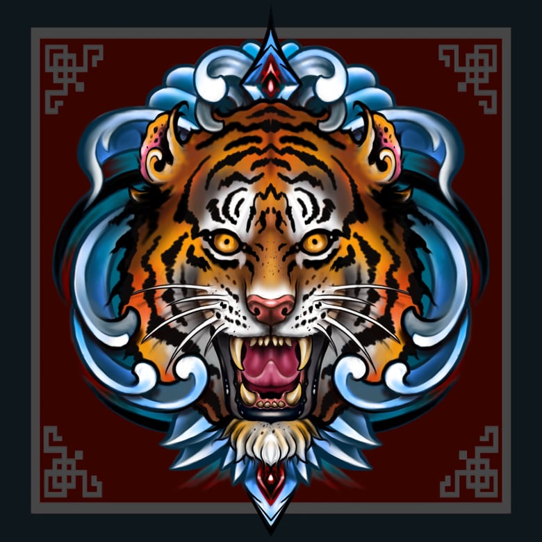 Image of “Year of the Tiger” print