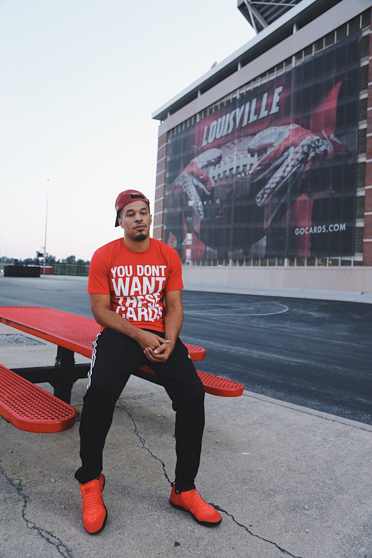 Image of 18 edition YDWTC Red crew neck