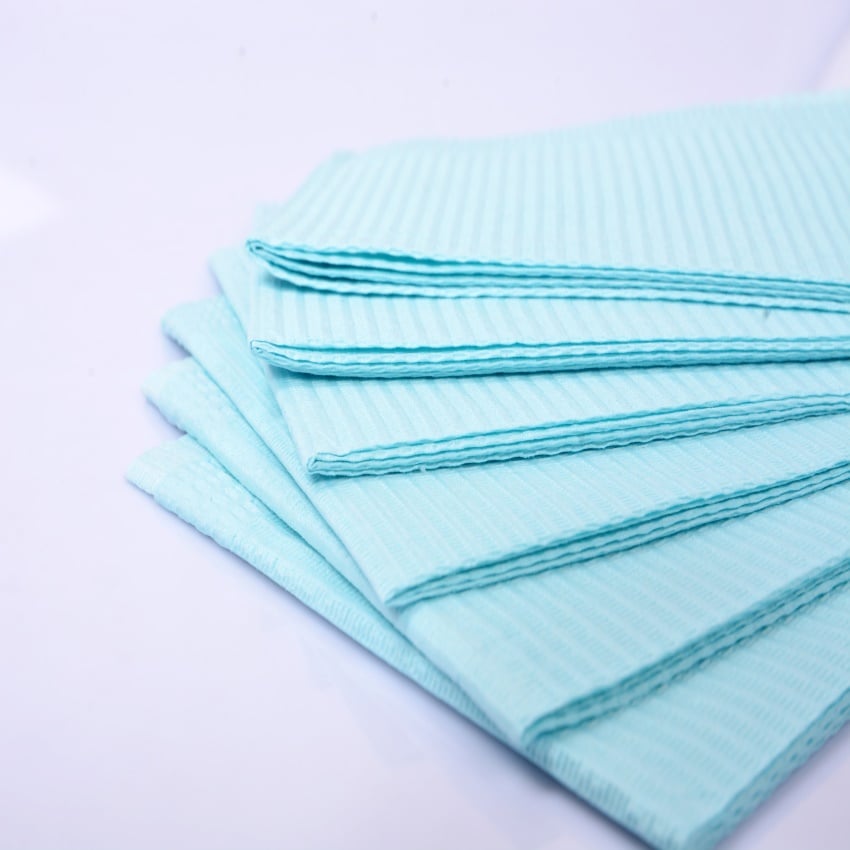 Image of 3 Ply Patient bibs 500/box