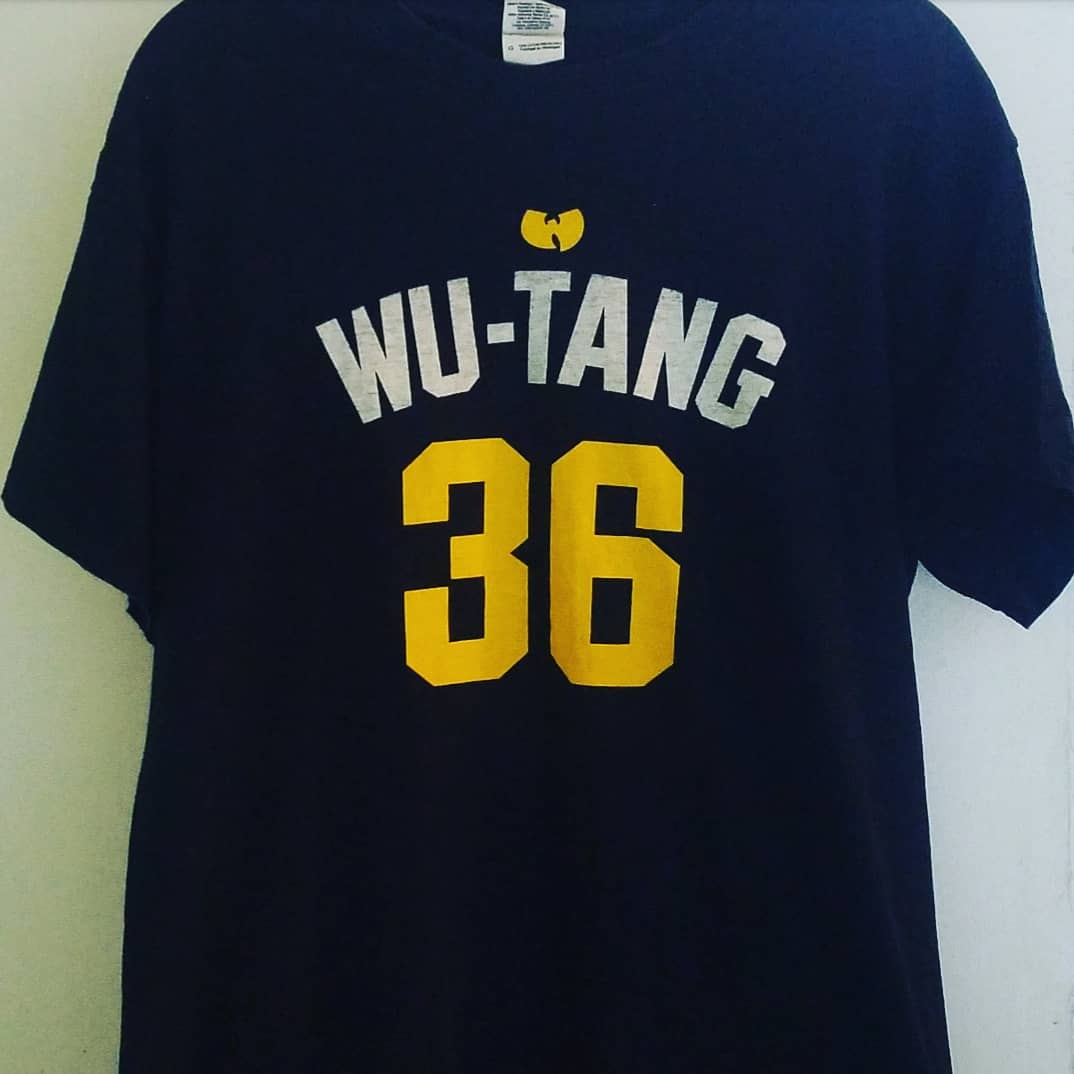 Image of Rare Wu-Tang 36 Ruckus Shirt - Large