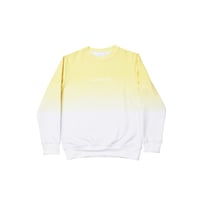 Image 1 of Yellow Dip Dye Crewneck